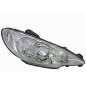 PROIETTORE DESTRO H1H7 MODELLO VALEO PEUGEOT 206 2A2C2D2E2K 19982009 VERS 2006