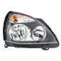 PROIETTORE SINISTRO REGOLAZIONE MANUALE CON PARABOLA NERA RENAULT CLIO IICAMPUSTHALIA BBCB 20012006 VERS 2004