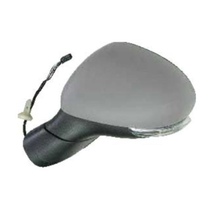 RETROVISORE ELETTRICO SINISTRO 6 PIN CON PRIMER TERMICO VETRO CONVESSO CON FANALINO INTEGRATO FIAT 500 X 334 20152019, FIAT 500