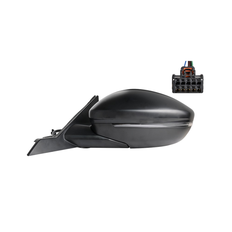 RETROVISORE ELETTRICO SINISTRO NERO 5 PIN CON FANALINO INTEGRATO FIAT 600 365364 2023, JEEP AVENGER J2 2022