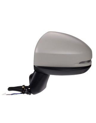 RETROVISORE ELETTRICO SINISTRO 9 PIN CON PRIMER TERMICO VETRO CONVESSO RICHIUDIBILE ELETTRICAMENTE CON FANALINO INTEGRATO HONDA