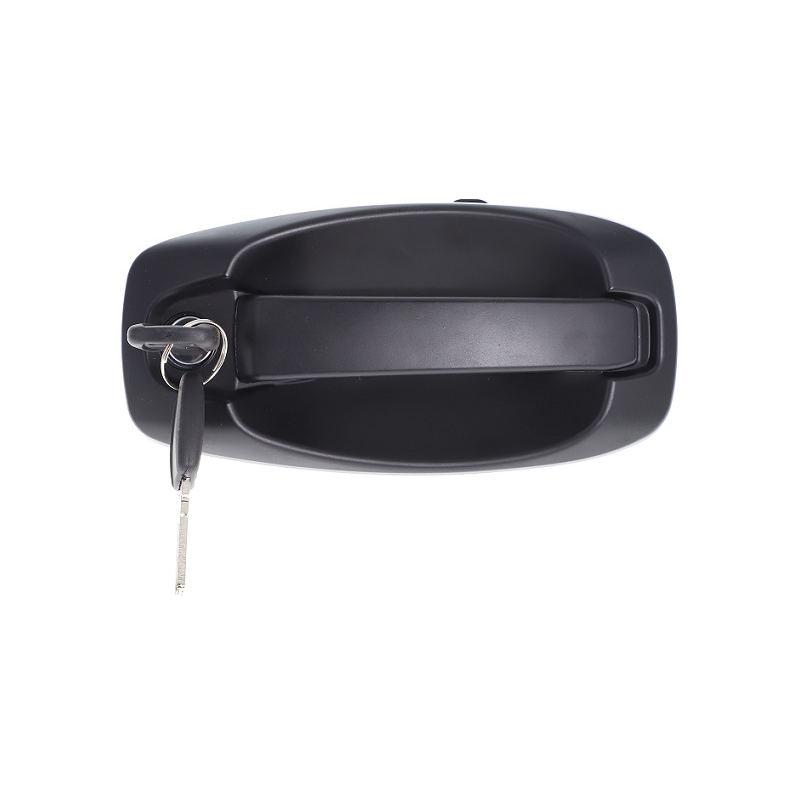MANIGLIA ESTERNA PORTELLONE PORTA BATTENTE NERA CON CHIAVE CITROEN NEMO AA 2008, FIAT DOBLO 263 20092015, FIAT FIORINOQUBO 225 