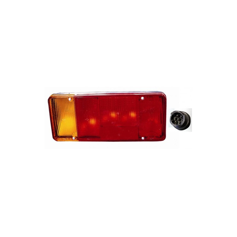 FANALE POSTERIORE DESTRO CON PORTALAMPADA CITROEN JUMPER III 20062014, FIAT DUCATO III 250 20062014, PEUGEOT BOXER III 20062014