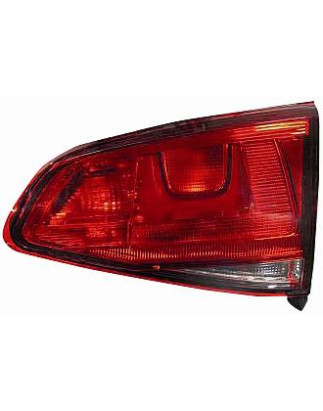 FANALE POSTERIORE DESTRO BIANCOROSSO SENZA PORTALAMPADA INTERNO VOLKSWAGEN GOLF VII 5G1 20132016