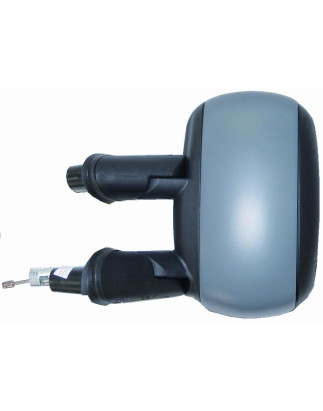 RETROVISORE MECCANICO SINISTRO CON PRIMER VETRO CONVESSO FIAT DOBLO 119223 20012005, FIAT DOBLO 119223 20052009