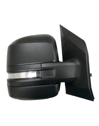 RETROVISORE ELETTRICO SINISTRO NERO 6 PIN TERMICO VETRO CONVESSO CON FANALINO INTEGRATO VOLKSWAGEN CRAFTER SYSXSYISYJSZ 2017