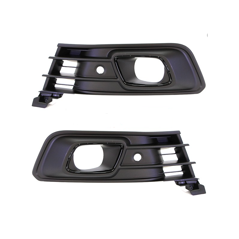KIT GRIGLIE PARAURTI ANTERIORE DESTRASINISTRA NERA CSENS CON SEDE FENDINEBBIA CON MODANATURA NERA RENAULT CAPTUR I J5H5 20172020