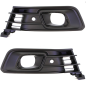 KIT GRIGLIE PARAURTI ANTERIORE DESTRASINISTRA NERA CSENS CON SEDE FENDINEBBIA CON MODANATURA NERA RENAULT CAPTUR I J5H5 20172020