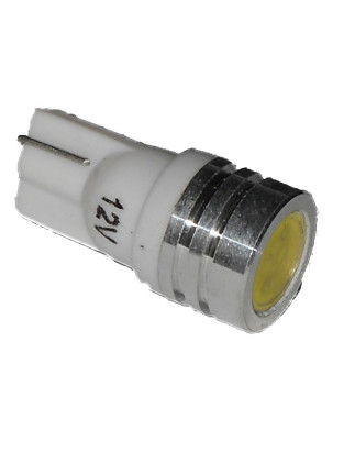 LAMPADA LED ATTACCO T10 W5W TUTTOVETRO CRUSCOTTODIREZIONE 1 LED COLORE BIANCO