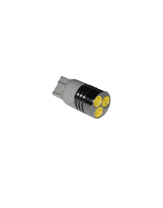 LAMPADA LED ATTACCO 7443 W215W STOPDIREZIONE 3 LED COLORE BIANCO