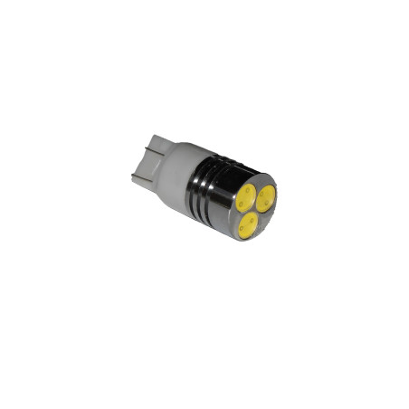 LAMPADA LED ATTACCO 7443 W215W STOPDIREZIONE 3 LED COLORE BIANCO