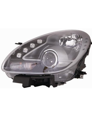 PROIETTORE SINISTRO LED CON PARABOLA TITANIO CON MOTORE CON LUCE DIURNA LED ALFA ROMEO GIULIETTA 940 20102020