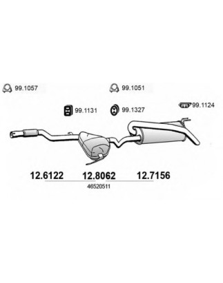 S P BRAVA 1.6 16V 04-96