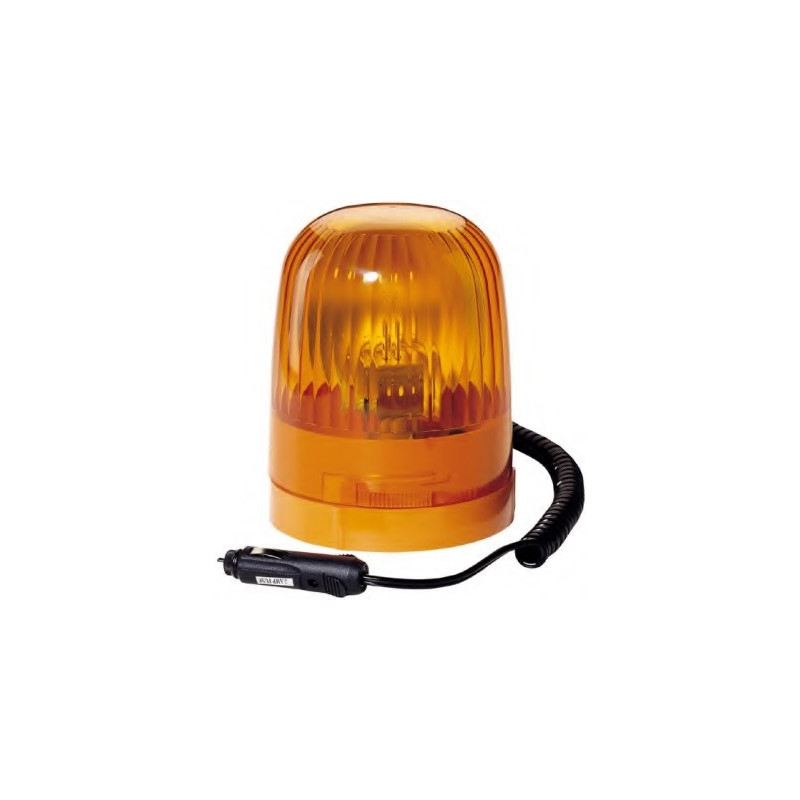 ROTATING BEACON H 12/24V YELLOW 2RL