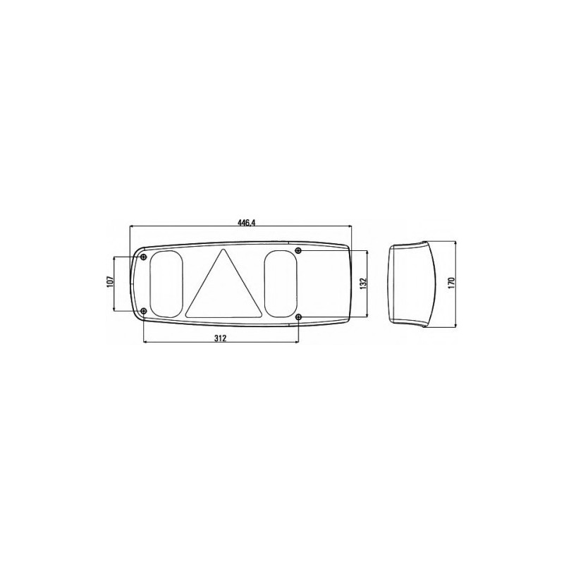 LUCE POST DX 12 V
