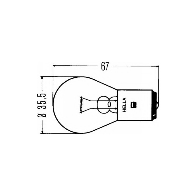 LAMPADINA 12V35W