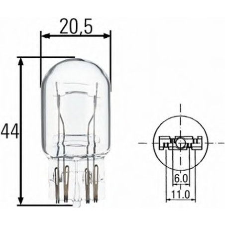 W21/5W 12V 21/5W STANDARD