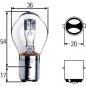 LAMPADINA S 1 12 V 25/25 W
