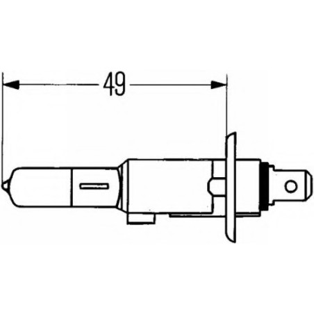 LAMPADINA H1-1 FILAM 2470 HD