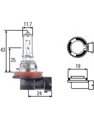 H11 12V 55W STANDARD