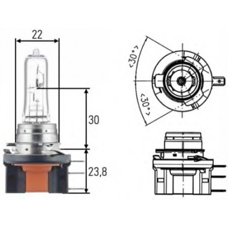H15 12V 5515W STANDARD