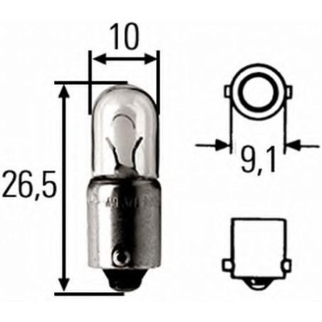 LAMPADINA XENO 28V 7,5 W