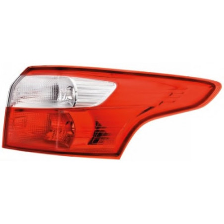 FANALE P/DX EST BIANCO ROSSO FORD FOCUS SW 01/11