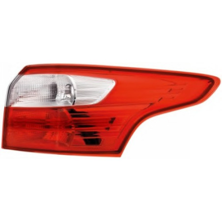 FANALE PDX EST BIANCO ROSSO A LED FORD FOCUS SW 0111