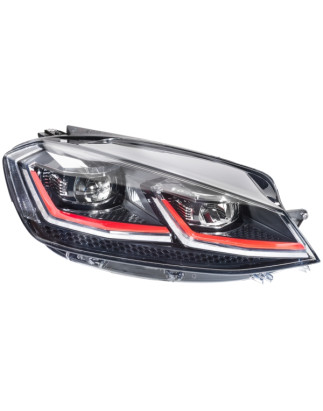 FARO DX FULL LED FBL C/CORN DRL ROSSA VW GOLF 7 11/16 GTI