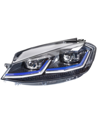 FARO SX FULL LED FBL C/CORN DRL BLU VW GOLF 7 11/16 GTE