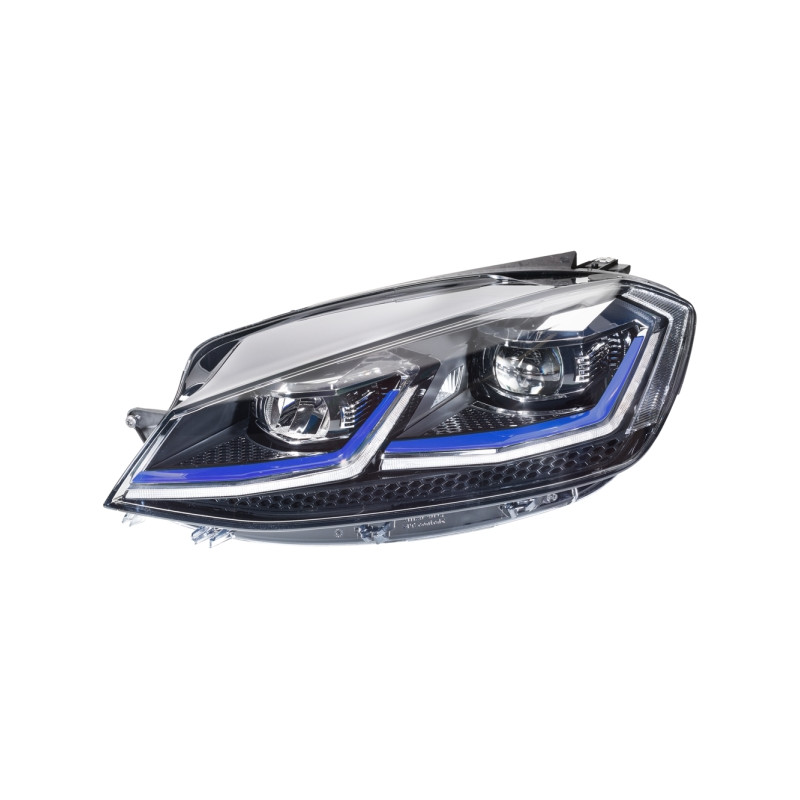 FARO SX FULL LED FBL C/CORN DRL BLU VW GOLF 7 11/16  GTE