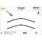 SPAZZOLA TERGI SILENCIO FLAT BLADE ANT SX COPPIA 650mm + 475mm CODICE BREVE: VF410
