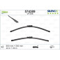 SPAZZOLA TERGI SILENCIO FLAT BLADE ANTERIORE SINISTRA COPPIA 600mm + 500mm CODICE BREVE: VF398