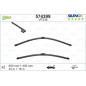 SPAZZOLA TERGI SILENCIO FLAT BLADE ANT SX COPPIA 600mm + 400mm CODICE BREVE: VF336
