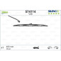 SPAZZOLA TERGI SILENCIO STANDARD ANT DX/SX SINGOLA 480mm CODICE BREVE: V48