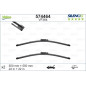 SPAZZOLA TERGI SILENCIO FLAT BLADE ANTERIORE SINISTRA COPPIA 550mm + 550mm CODICE BREVE: VF364