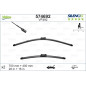 SPAZZOLA TERGI SILENCIO FLAT BLADE ANTERIORE SINISTRA COPPIA 700mm + 400mm CODICE BREVE: VF492