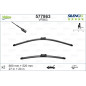 SPAZZOLA TERGI SILENCIO FLAT BLADE ANTERIORE SINISTRA COPPIA 680mm + 520mm CODICE BREVE: VF863