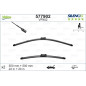 SPAZZOLA TERGI SILENCIO FLAT BLADE ANTERIORE SINISTRA COPPIA 550mm + 500mm CODICE BREVE: VF902