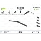 SPAZZOLA TERGI FIRST FLAT BLADE ANTERIORE DESTRASINISTRA SINGOLA 380mm CODICE BREVE: FM38