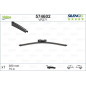 SPAZZOLA TERGI SILENCIO FLAT BLADE POSTERIORE DESTRASINISTRA SINGOLA 380mm CODICE BREVE: VR271