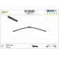 SPAZZOLA TERGI SILENCIO FLAT BLADE POSTERIORE DESTRASINISTRA SINGOLA 380mm CODICE BREVE: VR274