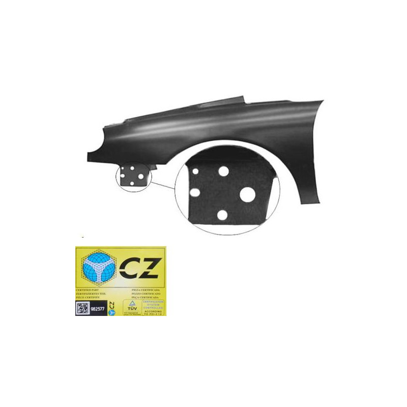 PARAFANGO ANTERIORE SINISTRO RENAULT LAGUNA B56556 19941998, RENAULT LAGUNA B56556 19982000