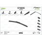 SPAZZOLA TERGI FIRST FLAT BLADE ANTERIORE DESTRASINISTRA SINGOLA 500mm CODICE BREVE: FM50