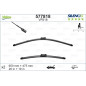 SPAZZOLA TERGI SILENCIO FLAT BLADE ANT SX COPPIA 650mm + 475mm CODICE BREVE: VF818