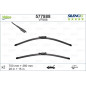 SPAZZOLA TERGI SILENCIO FLAT BLADE ANT SX COPPIA 700mm + 380mm CODICE BREVE: VF888