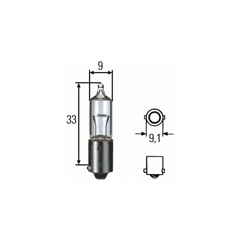 H10W 12V 10W STANDARD