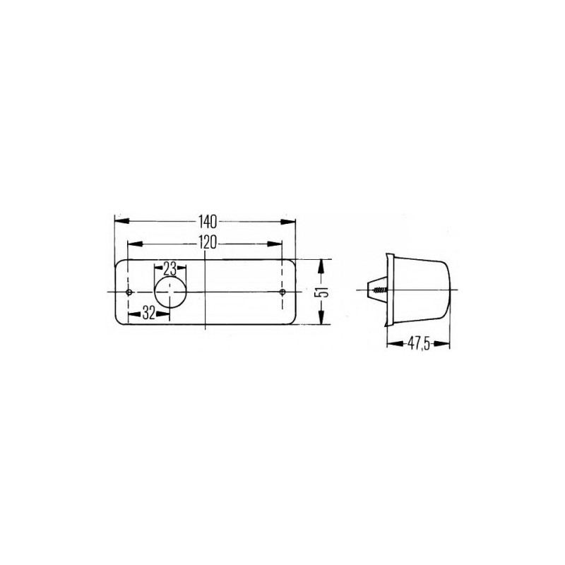 INDICATORE DIREZIONE SX 12 O 24V