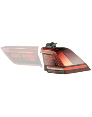 FANALE P/DX EST ROSSO SCURO A LED VW TIGUAN 01/16