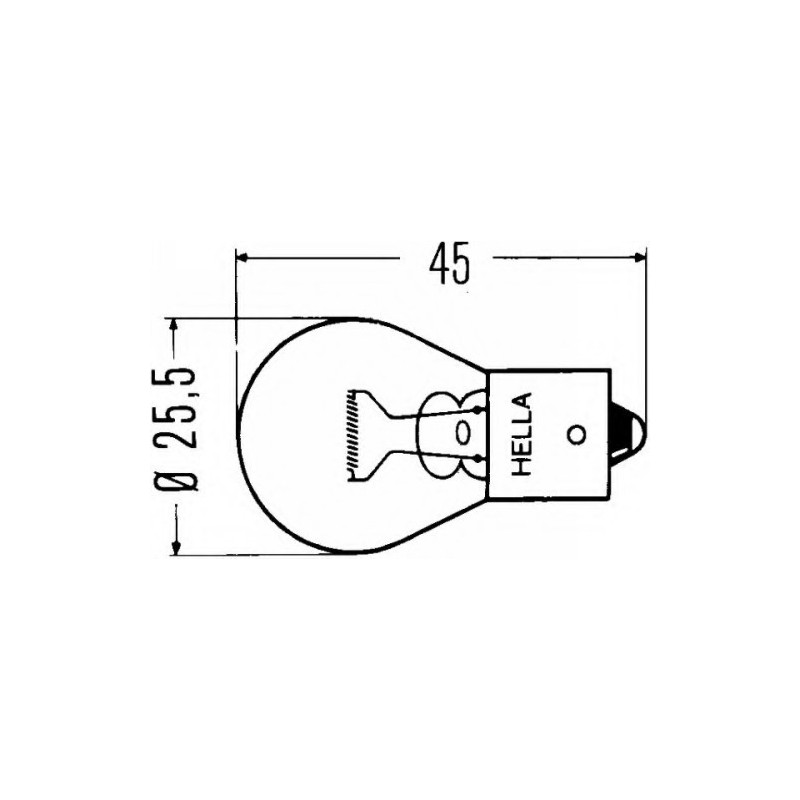PY21W 12V 21W STANDARD